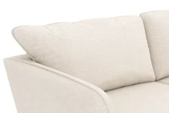 Scandi Days Sofa Med Sjeselong-Trend Lyx 4-seters Høyrevendt L-formet Sjeselongsofa i Stoff Beige