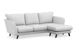 Scandi Days Trend Lyx 3-seters Høyrevendt L-formet Sjeselongsofa i Stoff