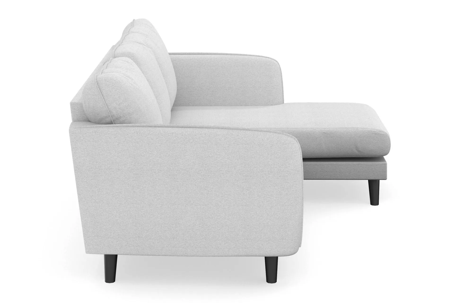 Scandi Days Trend Lyx 3-seters Høyrevendt L-formet Sjeselongsofa i Stoff