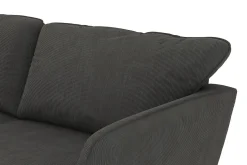 Scandi Days U-Sofa-Trend Lyx 4-seters Høyrevendt U-formet Sofa med Divan og Sjeselong i Manchester Mørkegrå
