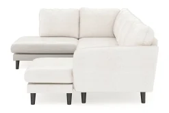 Scandi Days Trend Lyx 4-seters Høyrevendt U-formet Sofa med Divan og Sjeselong i Bouclé