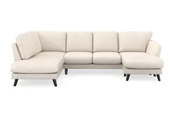 Scandi Days Trend Lyx 4-seters Høyrevendt U-formet Sofa med Divan og Sjeselong i Manchester