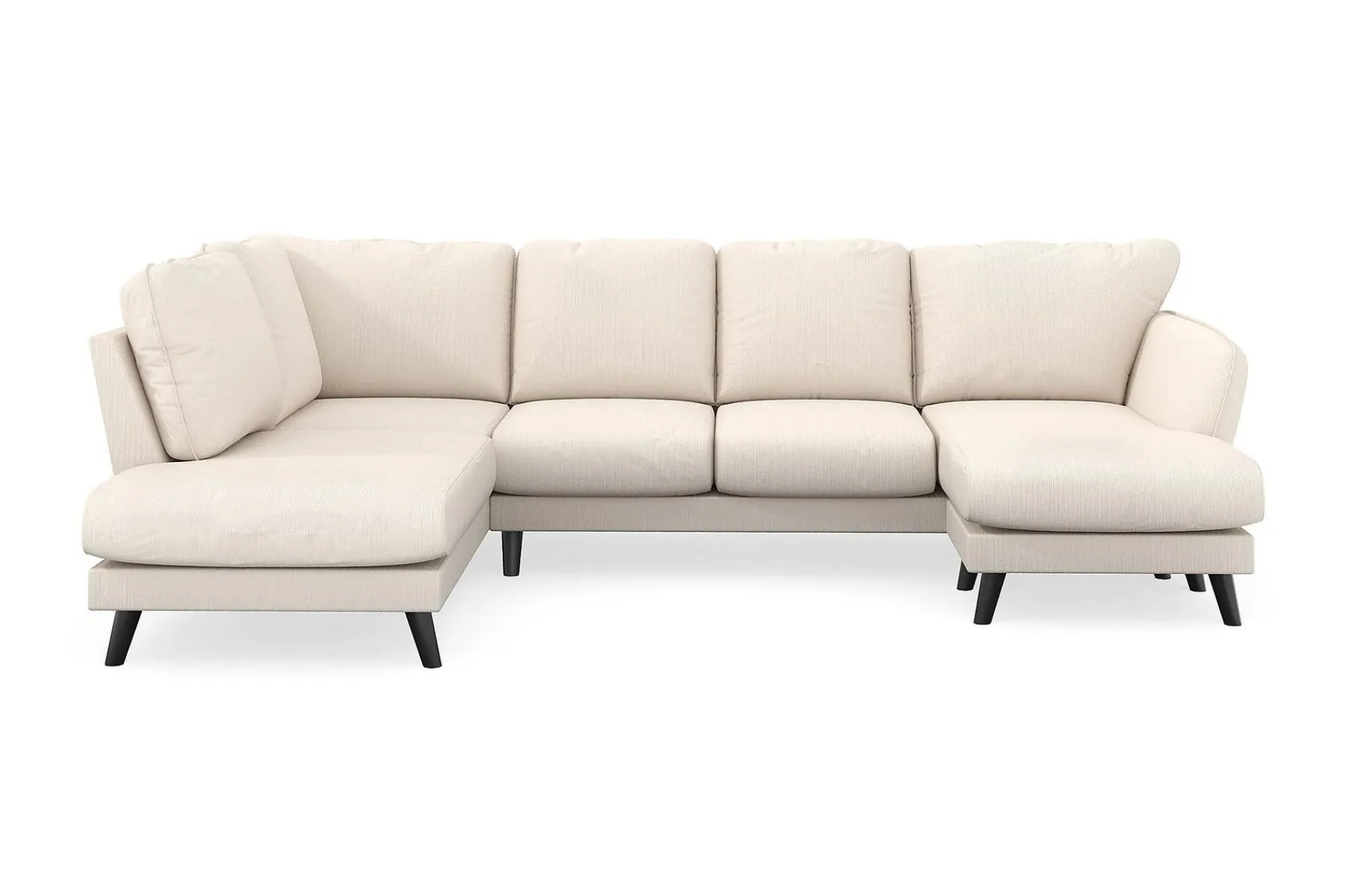 Scandi Days Trend Lyx 4-seters Høyrevendt U-formet Sofa med Divan og Sjeselong i Manchester