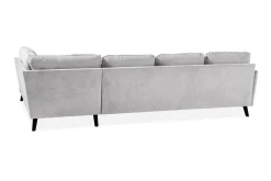 Scandi Days Trend Lyx 4-seters Høyrevendt U-formet Sofa med Divan og Sjeselong i Stoff