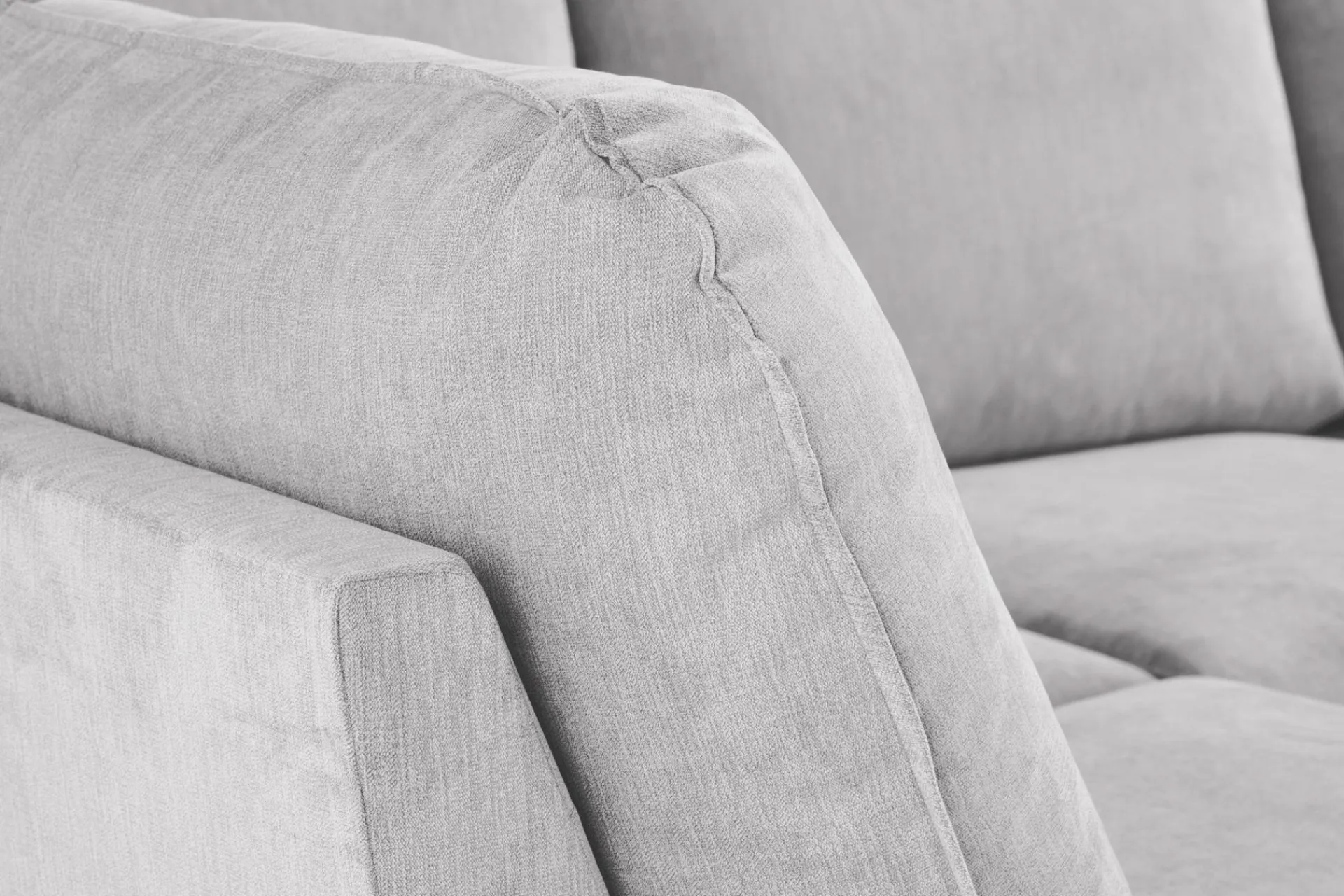 Scandi Days Trend Lyx 4-seters Høyrevendt U-formet Sofa med Divan og Sjeselong i Stoff