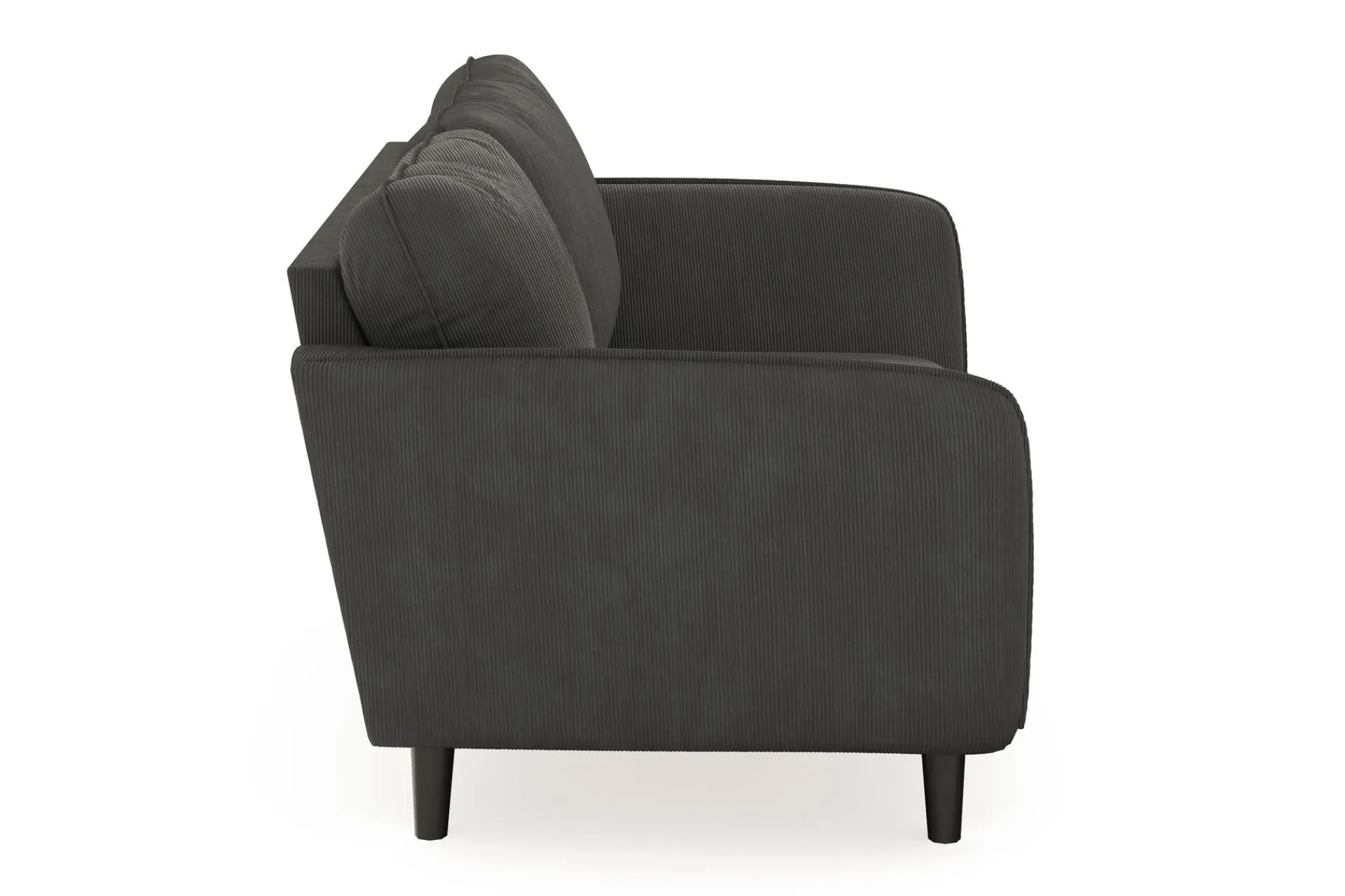 Scandi Days 2 Seter Sofa-Trend Lyx 2-seters Manchestersofa Mørkegrå