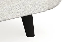 Scandi Days 2 Seter Sofa-Trend Lyx 2-seters Sofa i Bouclé Hvit