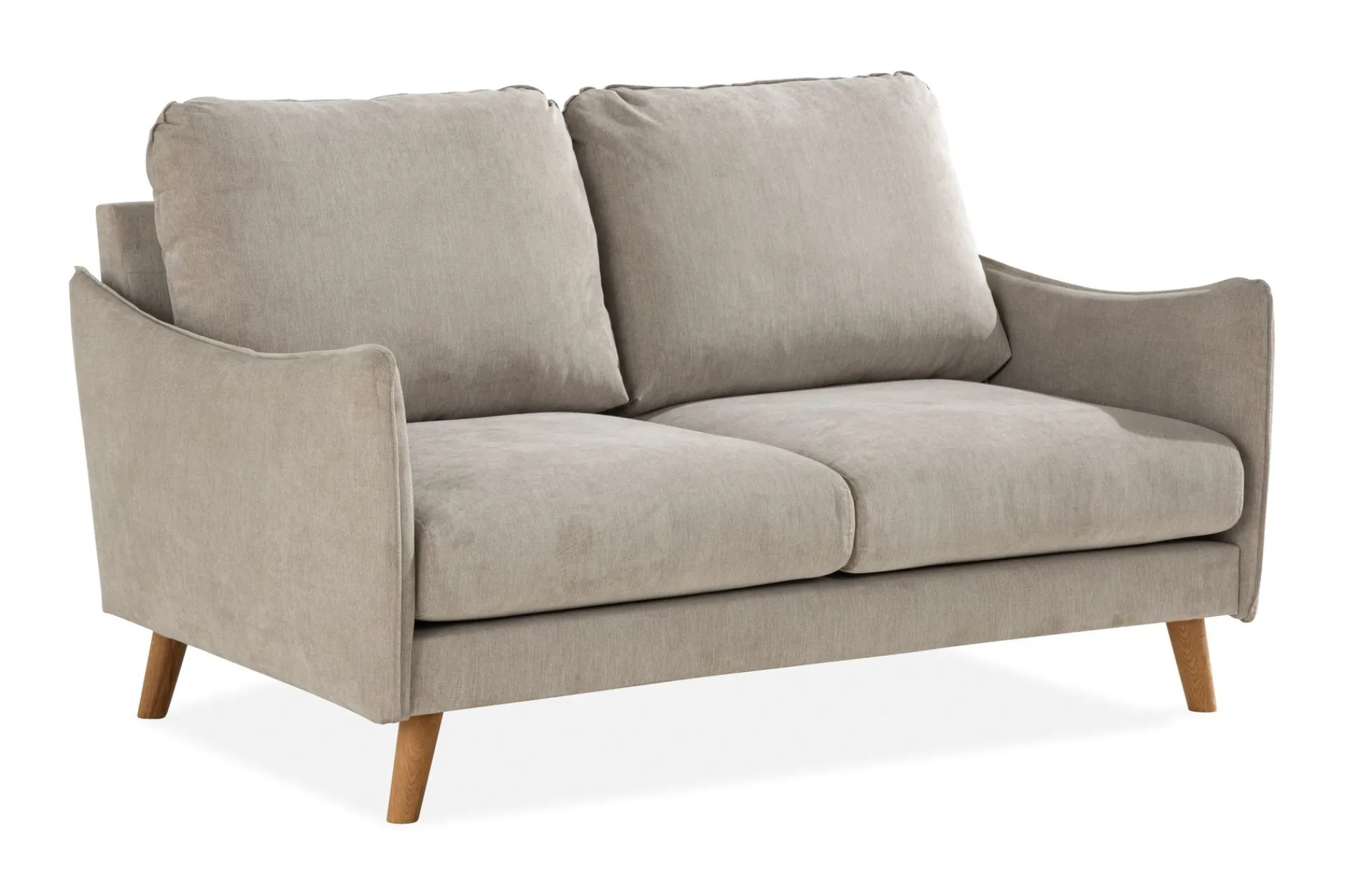 Scandi Days 2 Seter Sofa-Trend Lyx 2-seters Stoffsofa Beige