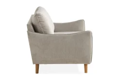 Scandi Days 2 Seter Sofa-Trend Lyx 2-seters Stoffsofa Beige