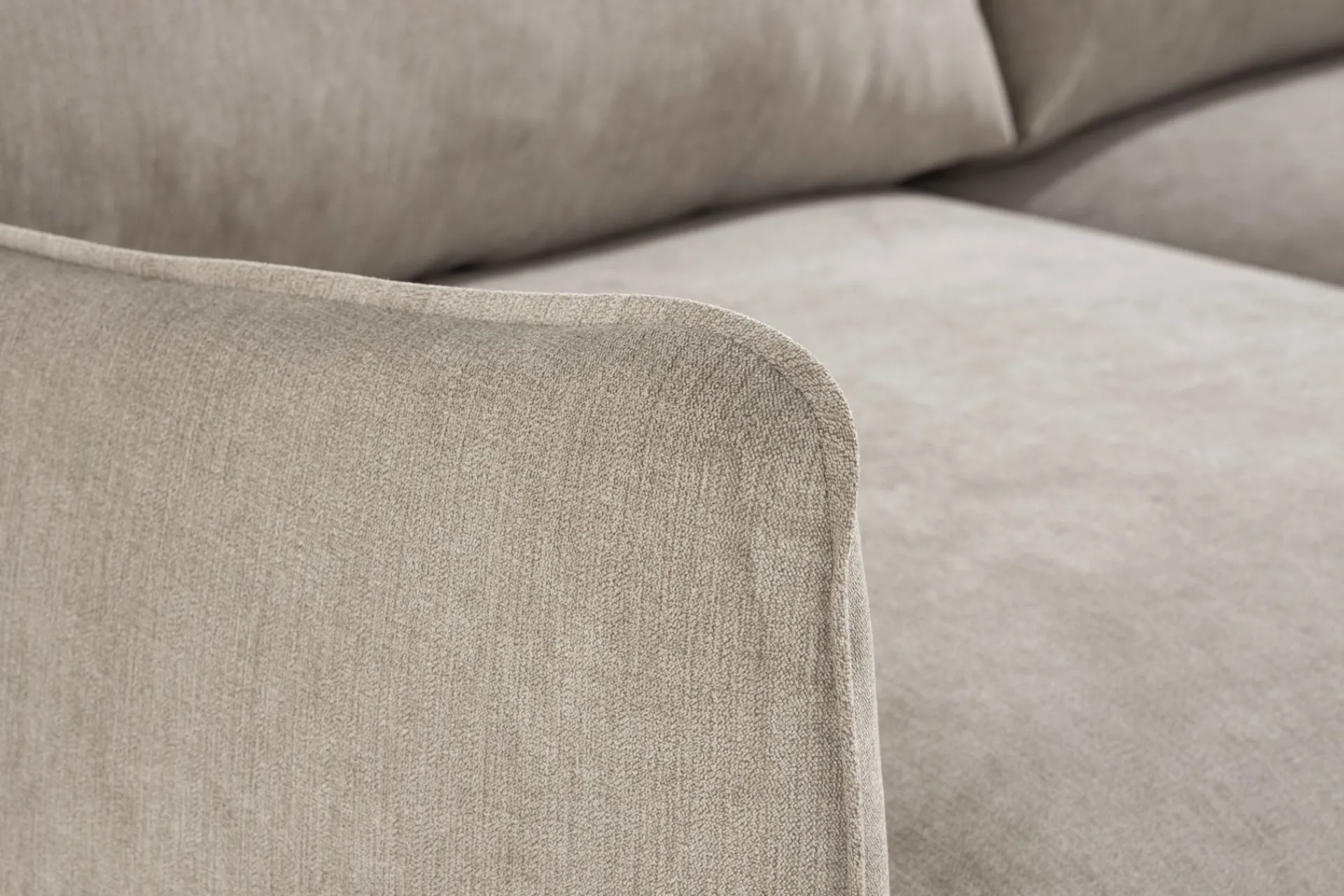 Scandi Days 2 Seter Sofa-Trend Lyx 2-seters Stoffsofa Beige