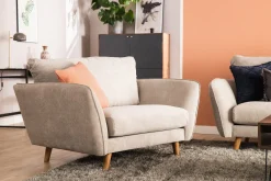 Scandi Days Trend Lyx 4-seters Venstrevendt L-formet Sjeselongsofa i Stoff