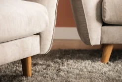 Scandi Days Trend Lyx 4-seters Venstrevendt L-formet Sjeselongsofa i Stoff