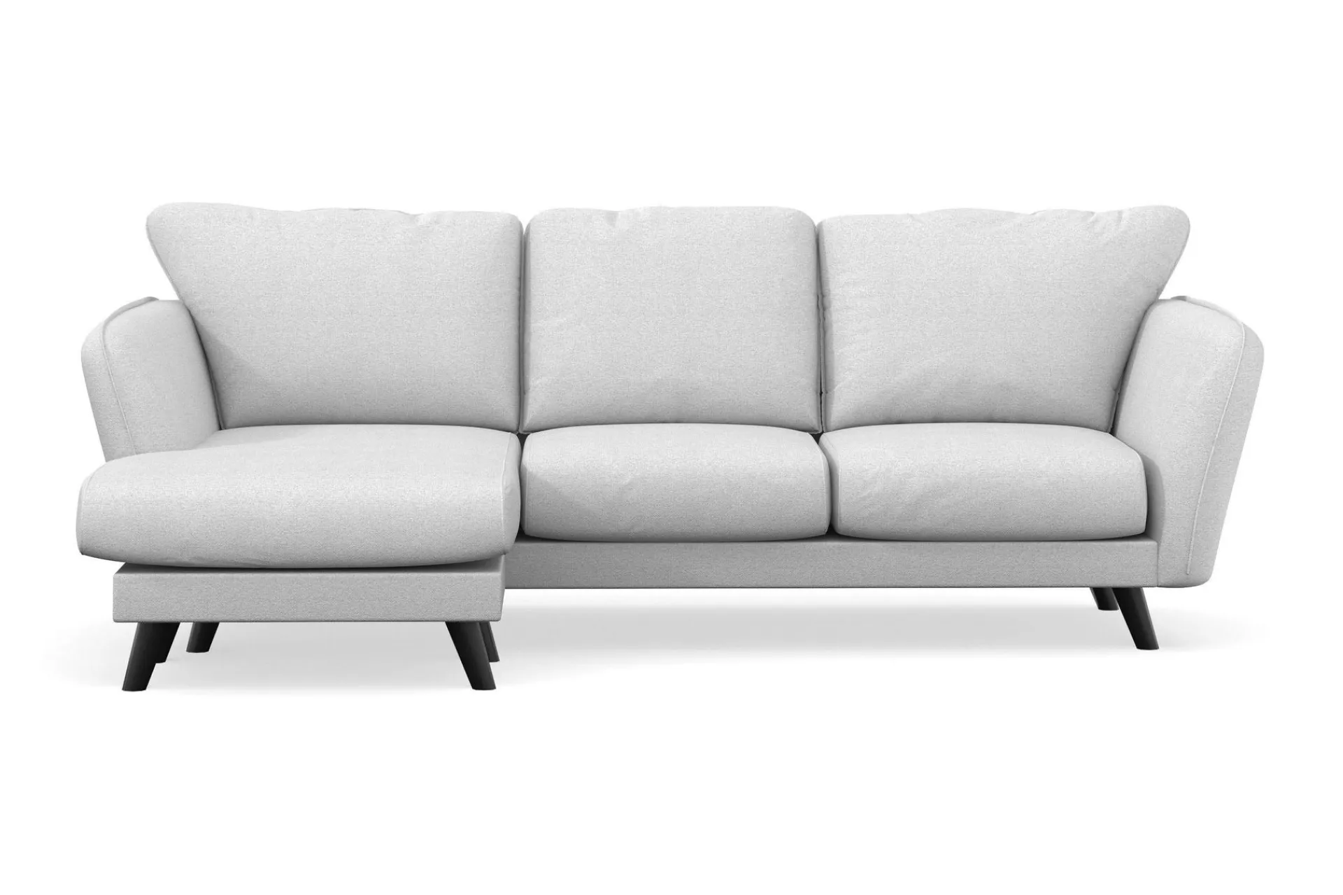 Scandi Days Trend Lyx 3-seters Venstrevendt L-formet Sjeselongsofa i Stoff