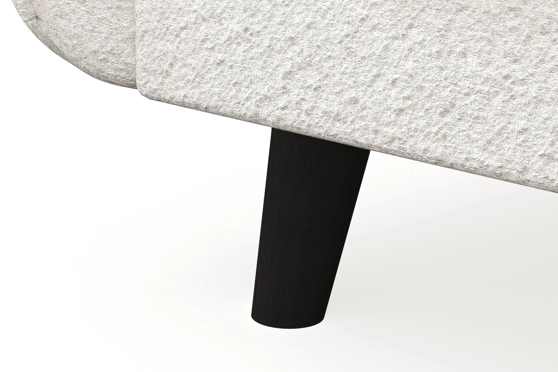 Scandi Days Sofa Med Sjeselong-Trend Lyx 3-seters Venstrevendt L-formet Sjeselongsofa i Bouclé Hvit
