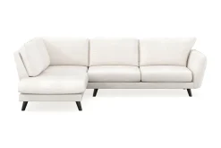 Scandi Days Trend Lyx 4-seters Venstrevendt L-formet Sjeselongsofa i Bouclé