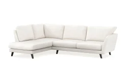 Scandi Days Trend Lyx 4-seters Venstrevendt L-formet Sjeselongsofa i Bouclé