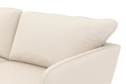 Scandi Days Sofa Med Sjeselong-Trend Lyx 4-seters Venstrevendt L-formet Sjeselongsofa i Manchester Beige