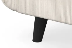 Scandi Days Sofa Med Sjeselong-Trend Lyx 3-seters Venstrevendt L-formet Sjeselongsofa i Manchester Beige