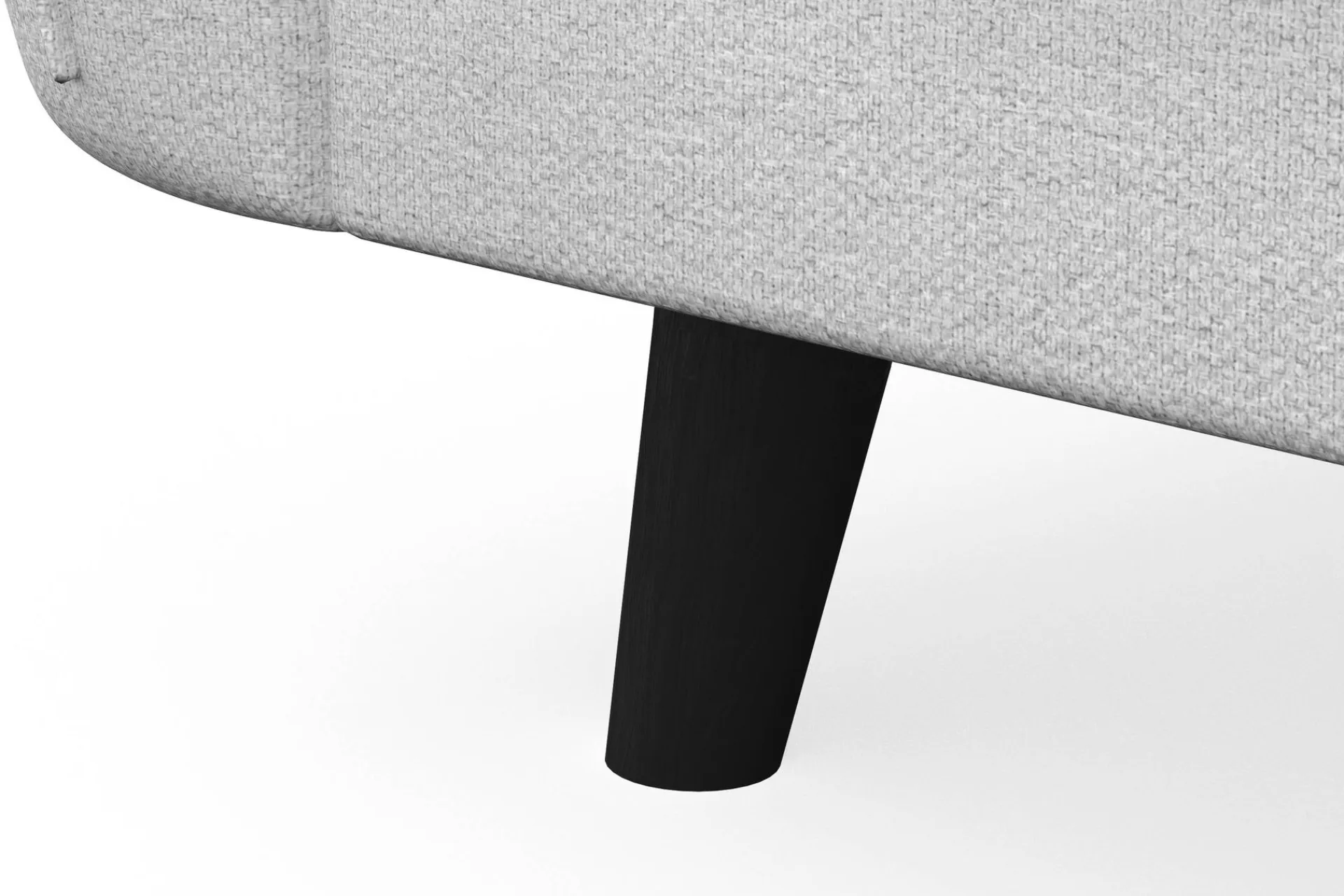 Scandi Days Sofa Med Sjeselong-Trend Lyx 4-seters Venstrevendt L-formet Sjeselongsofa i Stoff Lysegrå