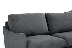 Scandi Days Sofa Med Sjeselong-Trend Lyx Sjeselongsofa Høyre Mørkegrå