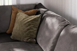 Scandi Days Trend 4-seters Høyrevendt U-formet Sofa med Divan og Sjeselong i Fløyel
