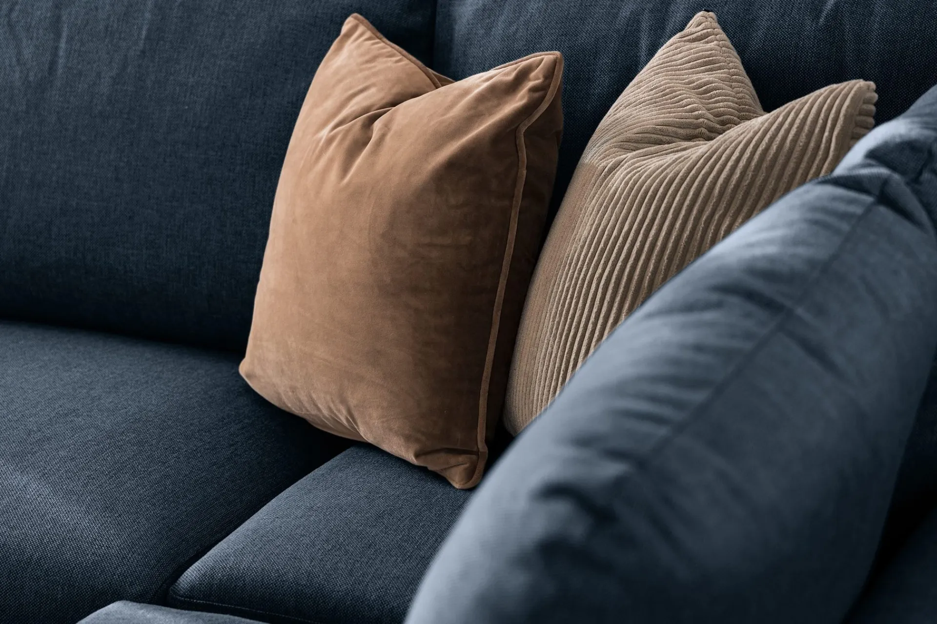 Scandi Days Trend 4-seters Høyrevendt U-formet Sofa med Divan og Sjeselong i Stoff