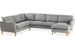 Scandi Days Trend 5-seters Høyrevendt U-formet Hjørnesofa med Divan i Stoff