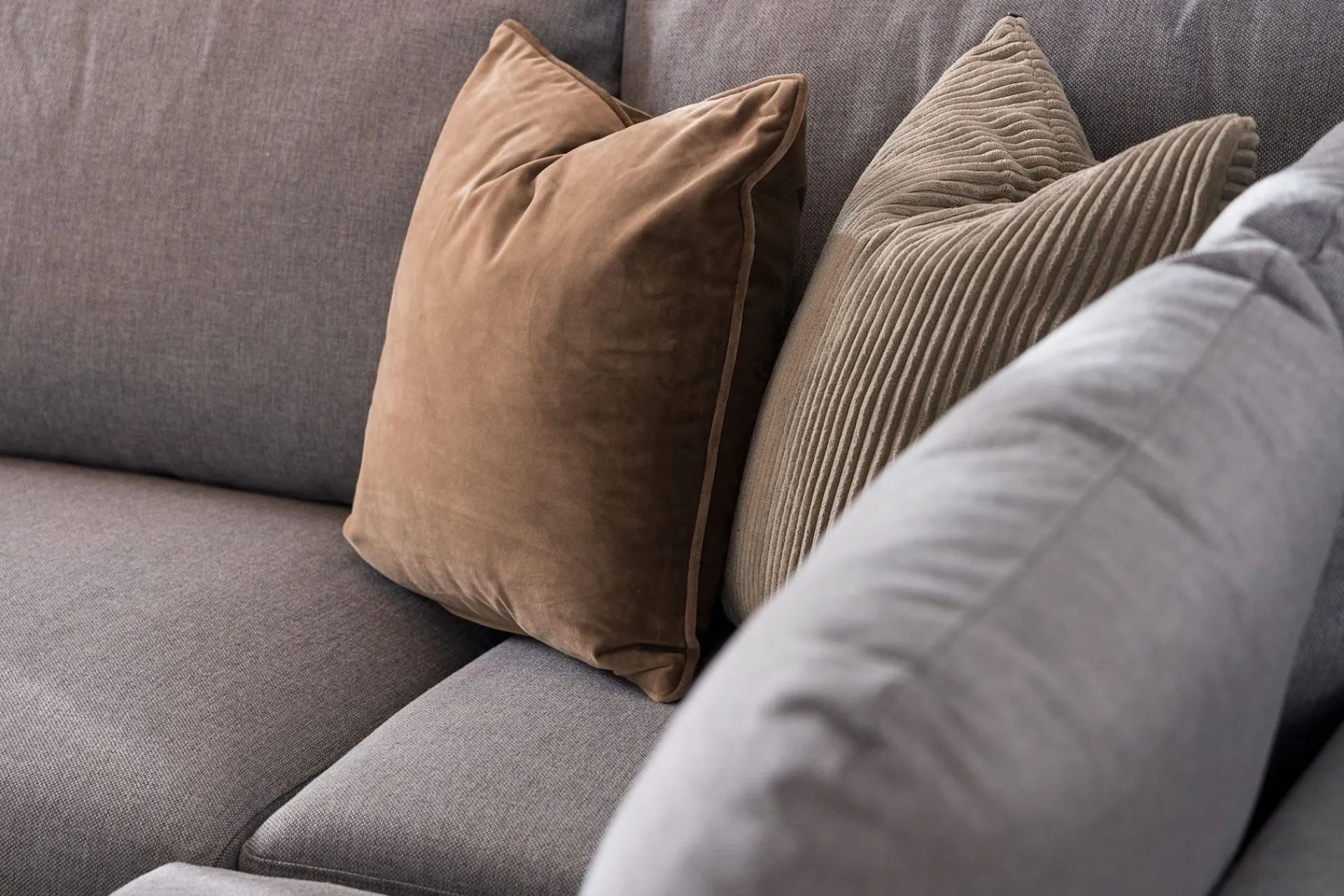 Scandi Days Trend 5-seters Venstrevendt U-formet Hjørnesofa med Divan i Stoff