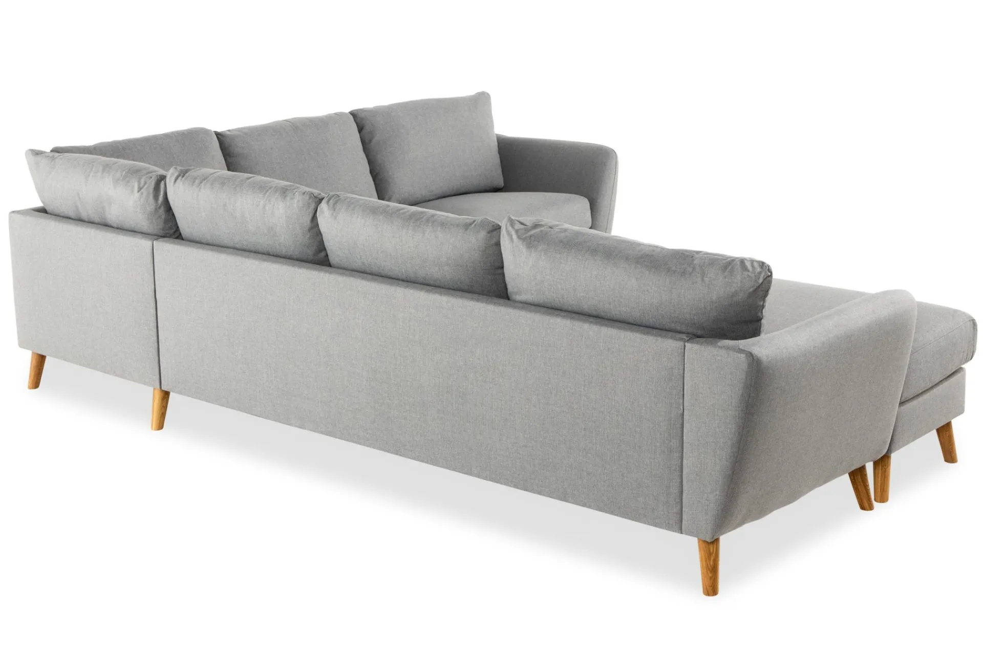 Scandi Days Trend 5-seters Venstrevendt U-formet Hjørnesofa med Divan i Stoff
