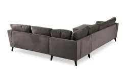 Scandi Days Trend 5-seters Venstrevendt U-formet Hjørnesofa med Divan i Fløyel