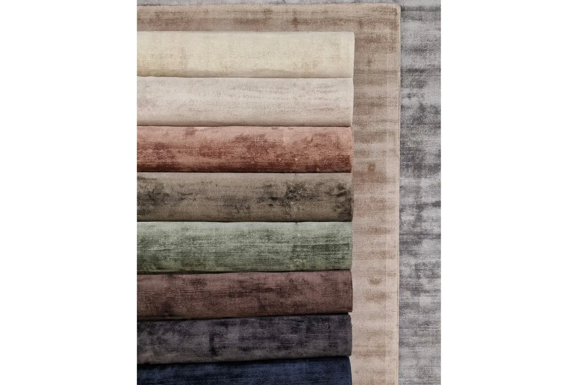 KM Home Moderne Tepper-Tribeca Viskoseteppe 300x400 cm Natur