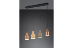Trio Lighting Agudo Taklampe 4L E27 Flerfarget