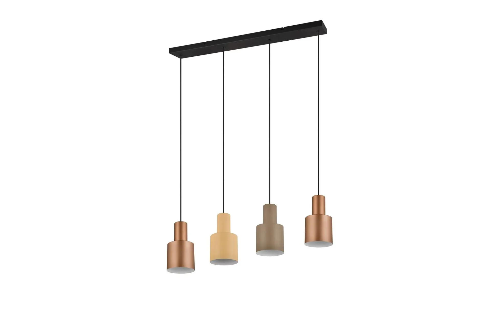 Trio Lighting Agudo Taklampe 4L E27 Flerfarget