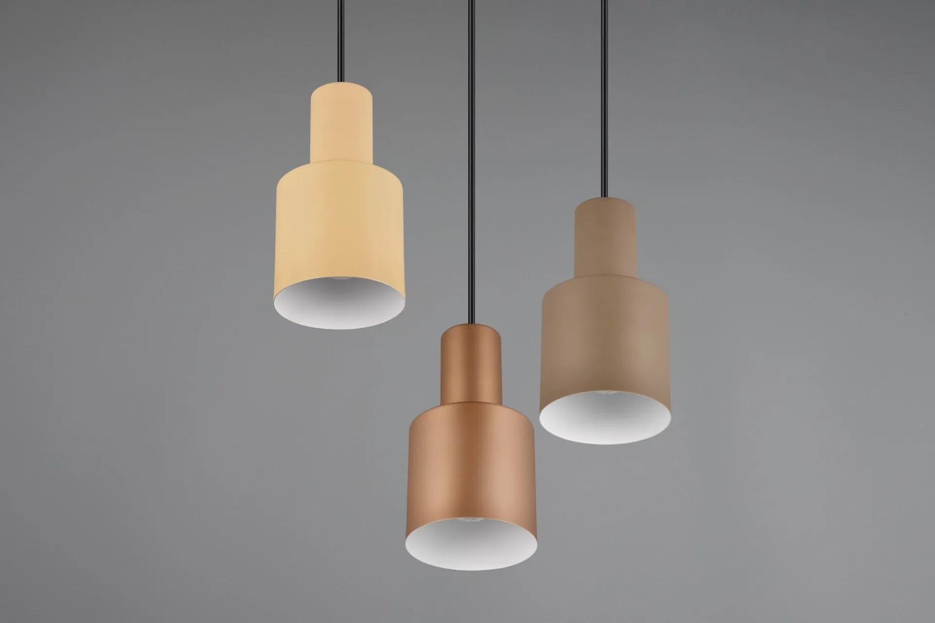 Trio Lighting Kjøkkenlampe|Taklampe-Agudo Taklampe 3L E27 flerfarget Flerfärgad