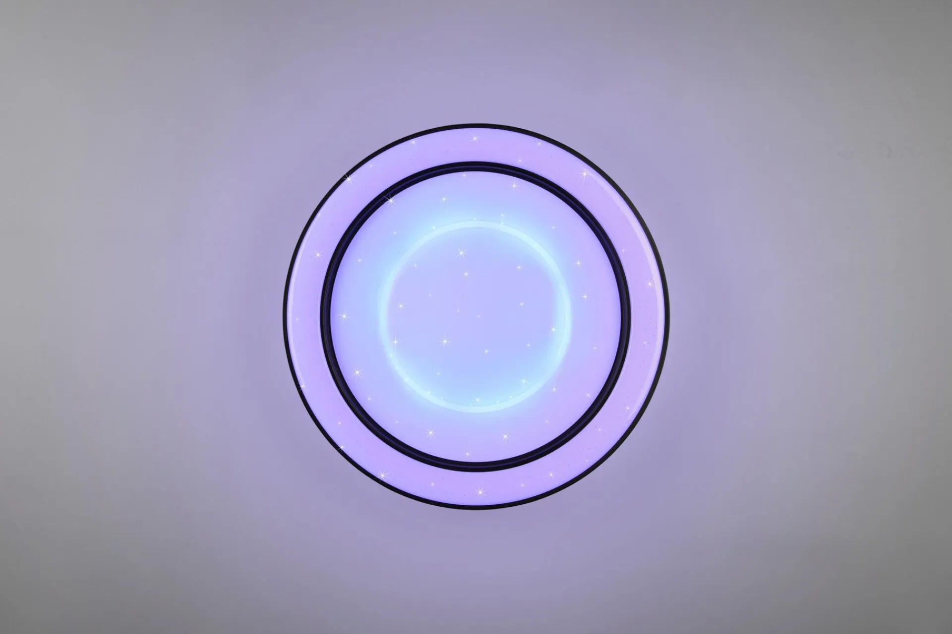 Trio Lighting Barnelampe|Taklampe-Arco LED plafond starlight RGBW Matt svart