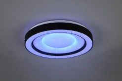 Trio Lighting Barnelampe|Taklampe-Arco LED plafond starlight RGBW Matt svart