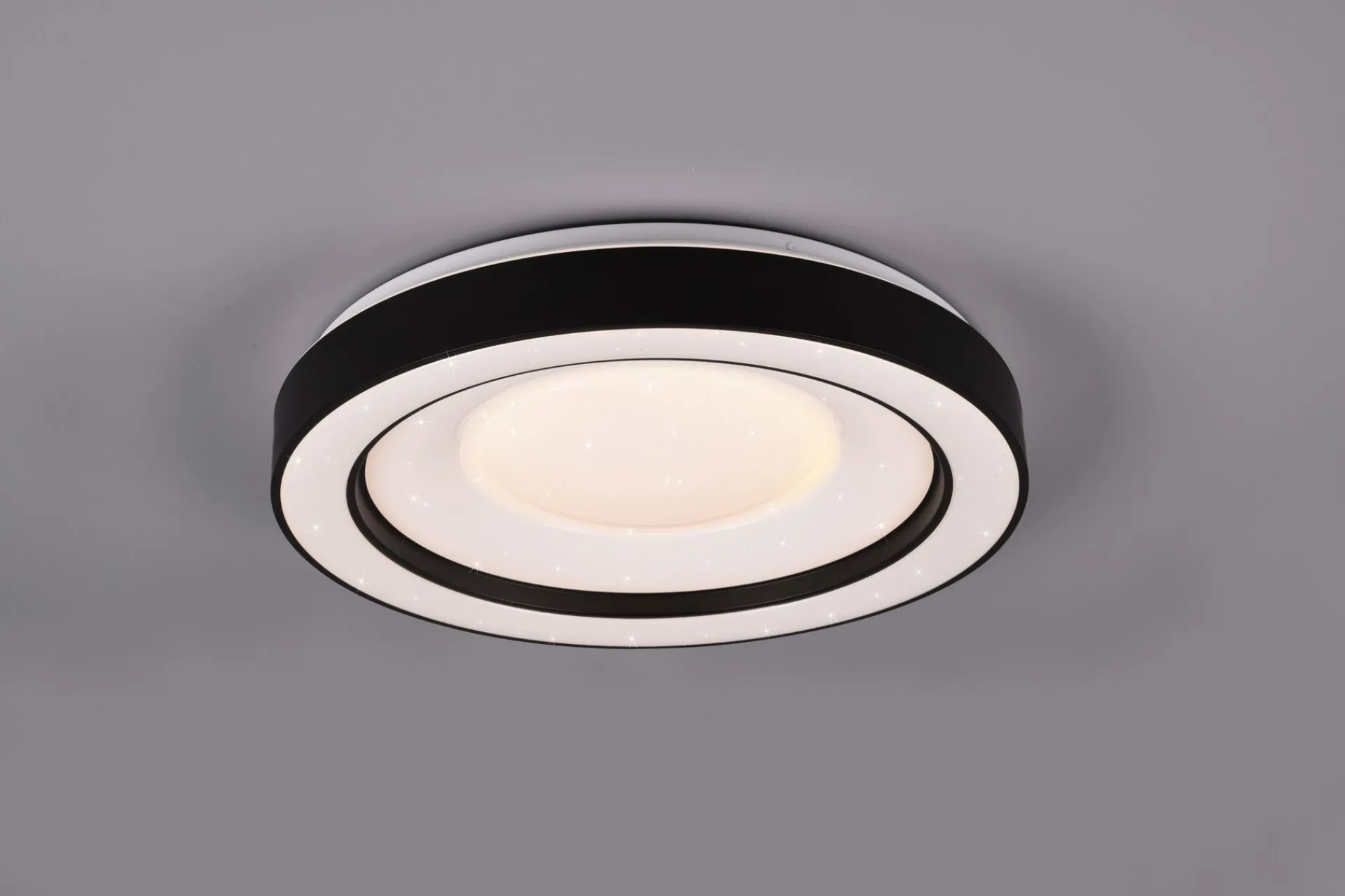 Trio Lighting Barnelampe|Taklampe-Arco LED plafond starlight RGBW Matt svart
