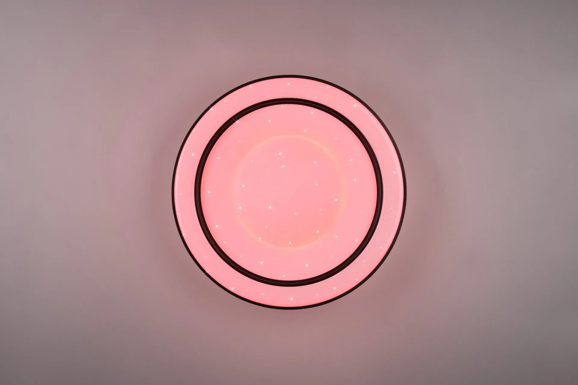 Trio Lighting Barnelampe|Taklampe-Arco LED plafond starlight RGBW Matt svart