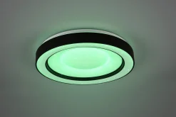 Trio Lighting Barnelampe|Taklampe-Arco LED plafond starlight RGBW Matt svart
