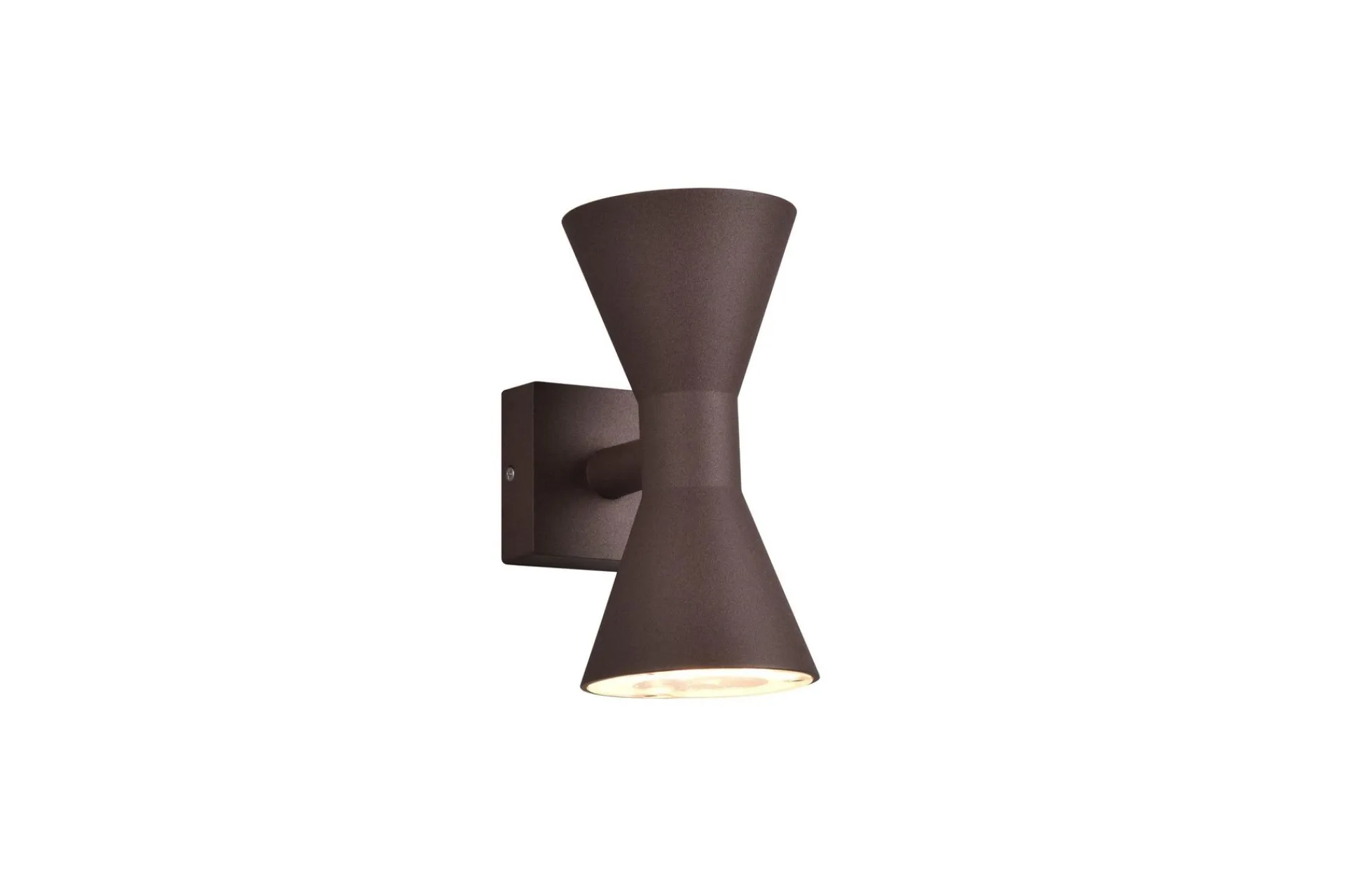 Trio Lighting Entré|Fasadebelysning-Ardas Vegglampe 2L GU10 Rustikk