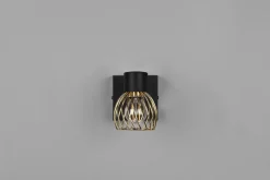 Trio Lighting Spotlights & Downlights-Ardon spotlight 1L E14 matt svart/polert messing Messing,Mattsvart