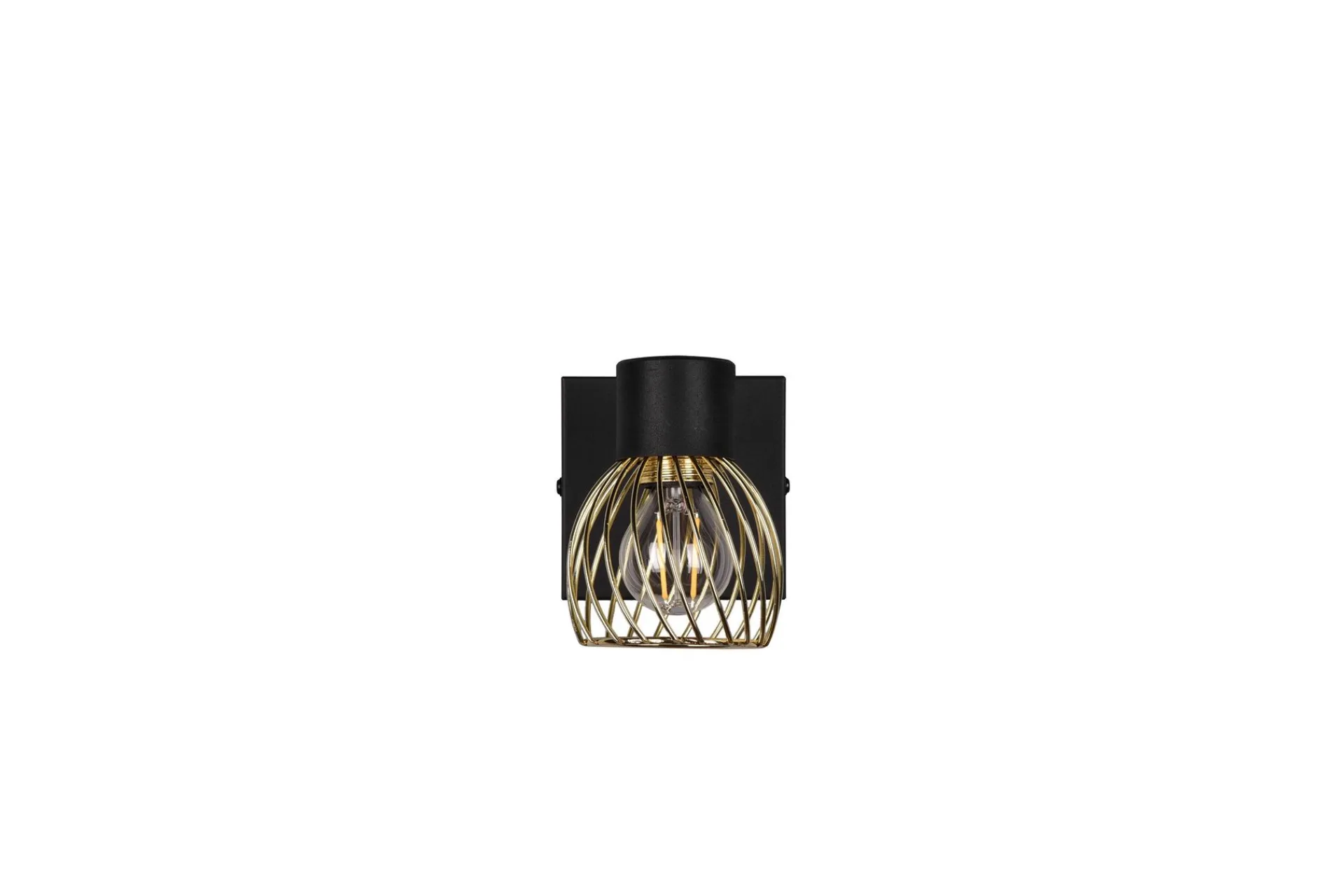 Trio Lighting Spotlights & Downlights-Ardon spotlight 1L E14 matt svart/polert messing Messing,Mattsvart