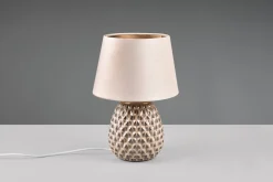 Trio Lighting Vinduslampe|Bordlampe-Ariana Bordlampe 35 cm E14 Beige