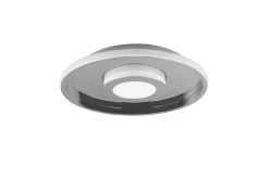 Trio Lighting Taklampe|Kjøkkenlampe-Ascari H2O LED plafond 40 cm Krom