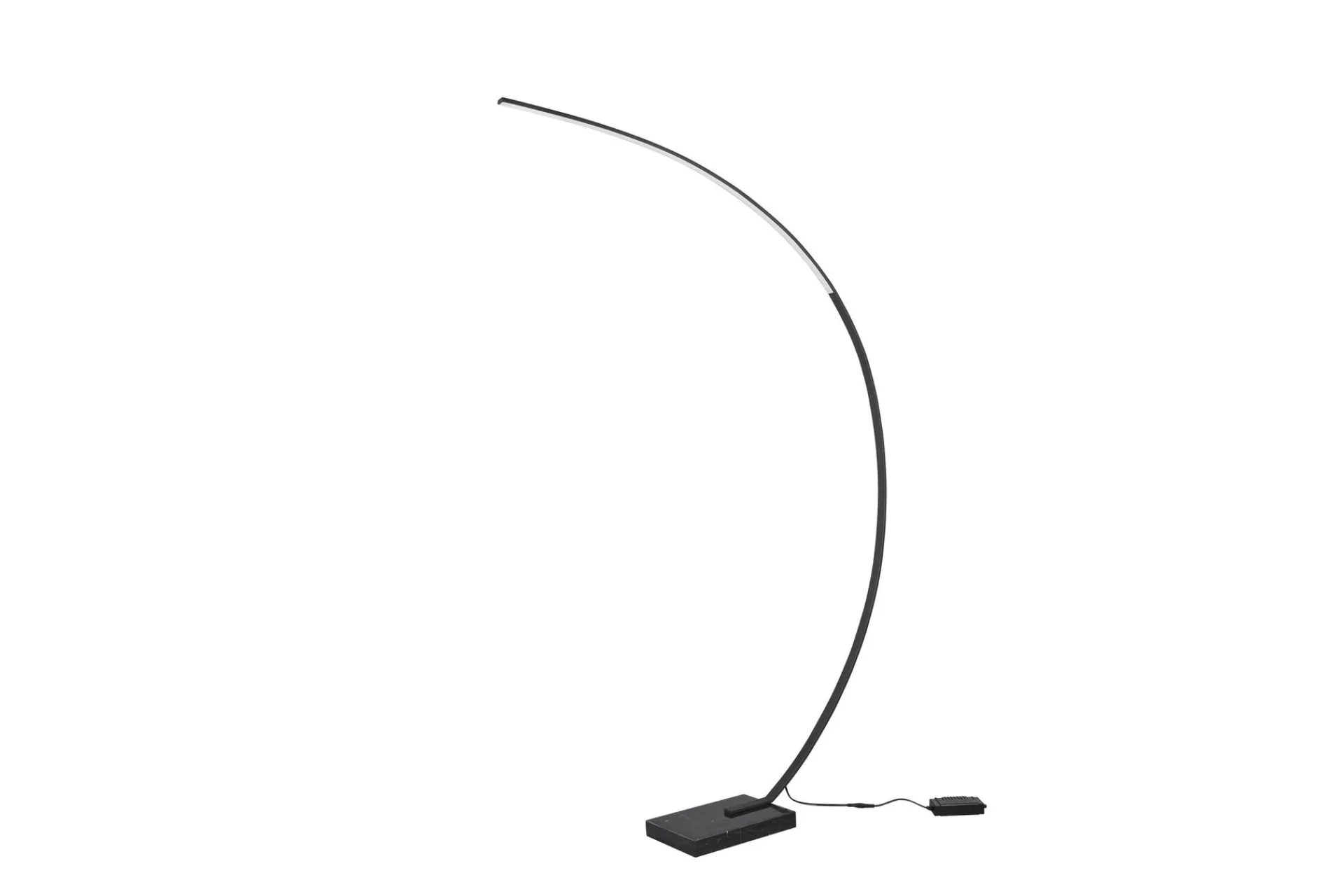 Trio Lighting Stuelampe-Bangkok LED gulvlampe matt sort Matt svart
