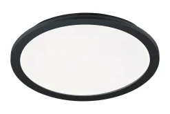 Trio Lighting Camillus LED plafond 40cm matt sort