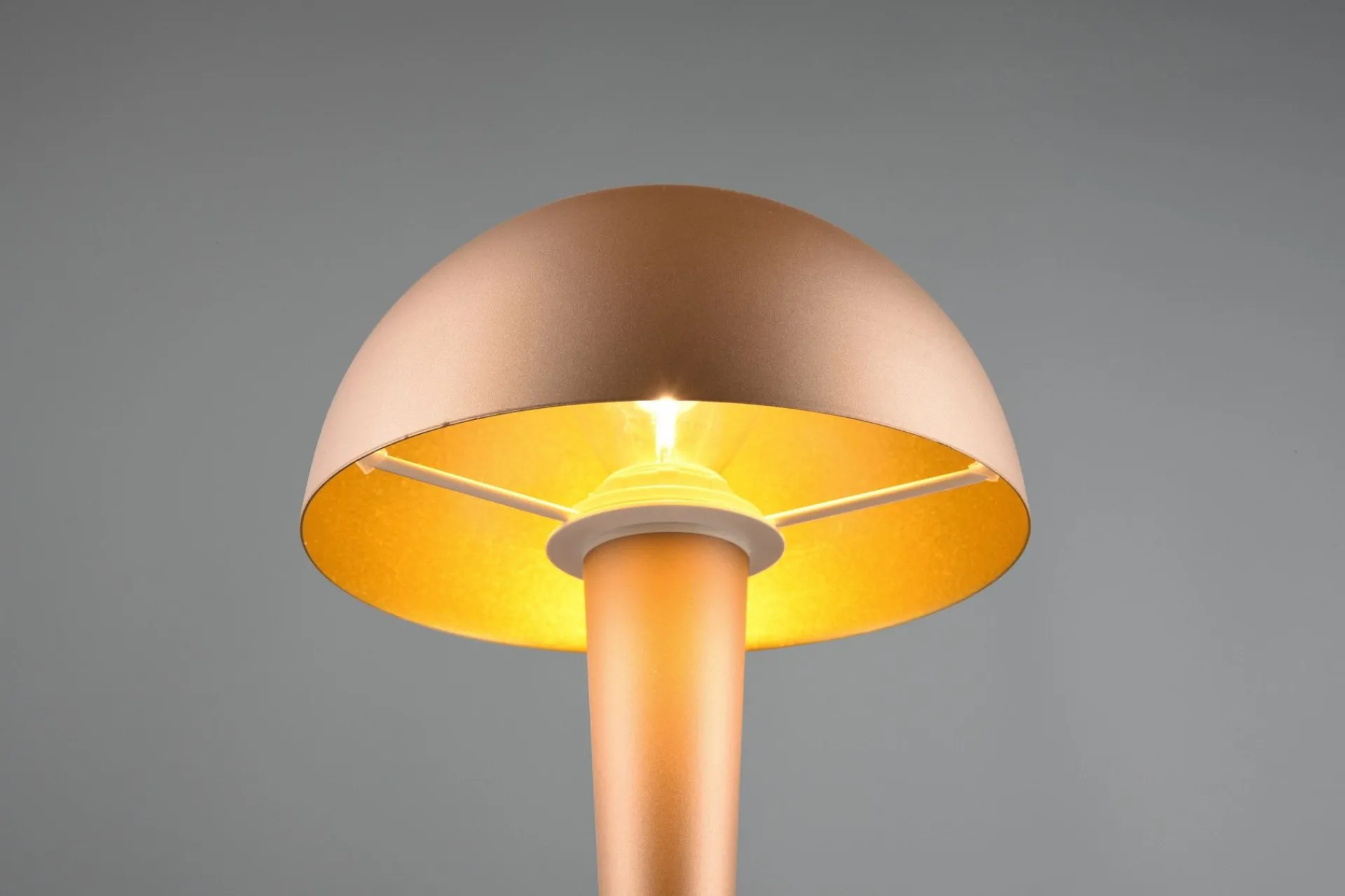 Trio Lighting Nattbordslampe|Bordlampe-Canaria bordlampe E14 (inkl.) kaffe brun