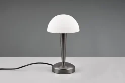Trio Lighting Nattbordslampe|Bordlampe-Canaria Bordlampe E14 (inkl.) svart/krom Svart,Krom