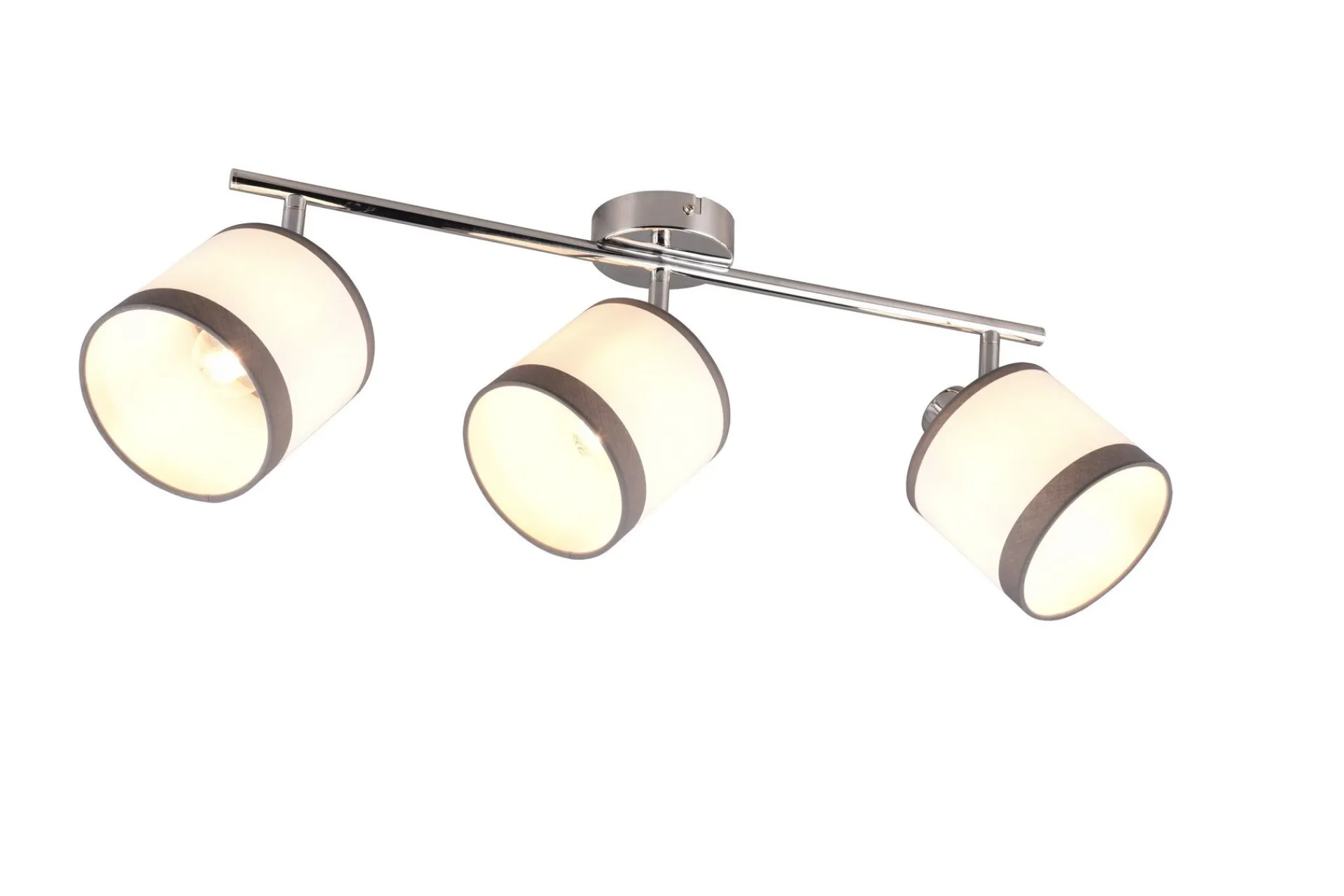 Trio Lighting Spotlights & Downlights-Davos spotlight 3L E14 krom/hvit Hvit,Krom