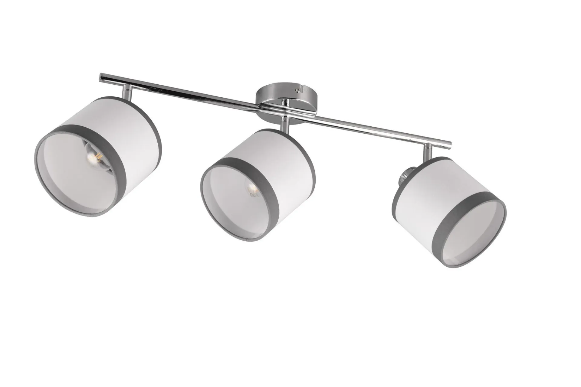 Trio Lighting Spotlights & Downlights-Davos spotlight 3L E14 krom/hvit Hvit,Krom